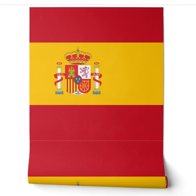 Vlag van Spanje Behang (Afrollen)