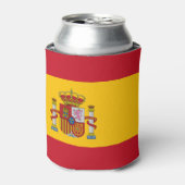 Vlag van Spanje Blikjeskoeler (Blikje Voorkant)