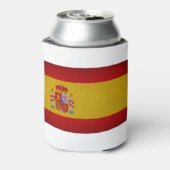 Vlag van Spanje Blikjeskoeler (Blikje Achterkant)