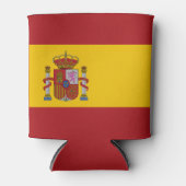Vlag van Spanje Blikjeskoeler (Voorkant)