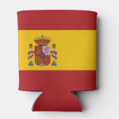 Vlag van Spanje Blikjeskoeler (Achterkant)