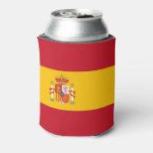 vlag van Spanje Blikjeskoeler (Blikje Achterkant)