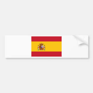 vlag van Spanje Bumpersticker
