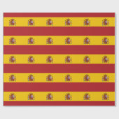 Vlag van Spanje Cadeaupapier (Vlak)