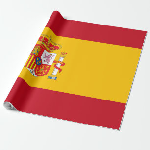 vlag van Spanje Cadeaupapier