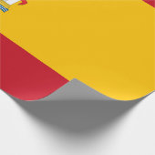 vlag van Spanje Cadeaupapier (Hoek)