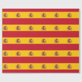 Vlag van Spanje Cadeaupapier (Vlak)