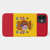 vlag van spanje Case-Mate iPhone case (Achterkant (horizontaal))