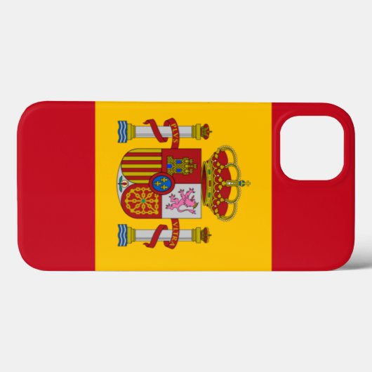 vlag van spanje Case-Mate iPhone case (Achterkant (horizontaal))