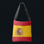 Vlag van Spanje Crossbody Tas<br><div class="desc">Vlag van Spanje</div>