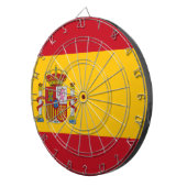 Vlag van Spanje Dartbord (Voorkant Rechts)