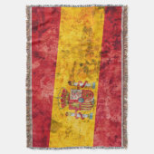 Vlag van Spanje Deken (Voorkant Verticaal)