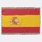 vlag van Spanje Deken (Voorkant)