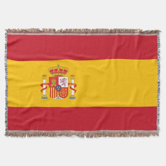 vlag van Spanje Deken (Voorkant)