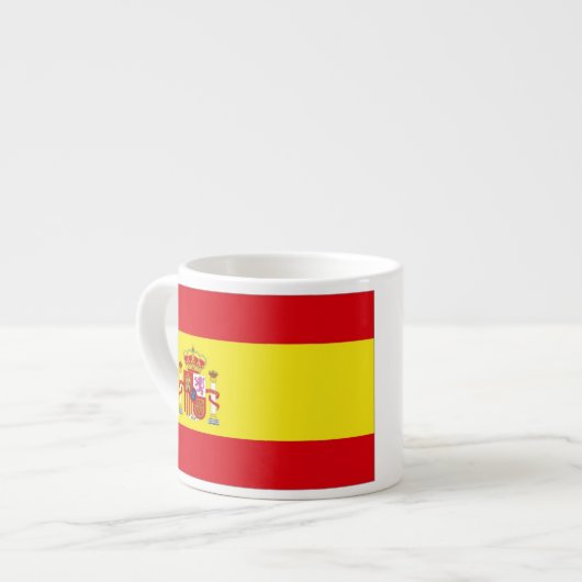 Vlag van Spanje Espresso Kop (Links)