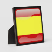 Vlag van Spanje Fotoplaat (Voorkant)