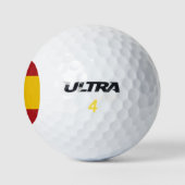 Vlag van Spanje Golfballen (Logo)