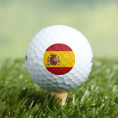 Vlag van Spanje Golfballen (Insitu Shirt)
