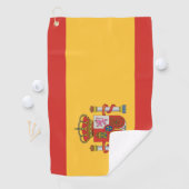 Vlag van Spanje Golfhanddoek (Insitu)