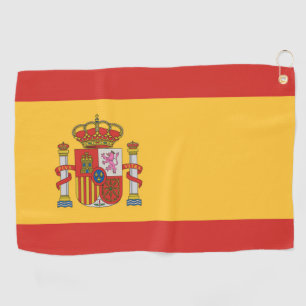 Vlag van Spanje Golfhanddoek