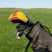 vlag van Spanje Golfheadcover (Insitu)