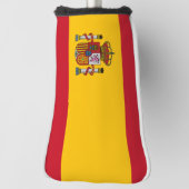 vlag van Spanje Golfheadcover (Draai 90)