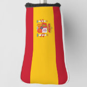 vlag van Spanje Golfheadcover (Draai 90)
