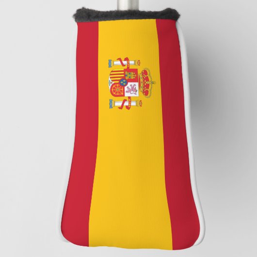vlag van Spanje Golfheadcover (Draai 90)