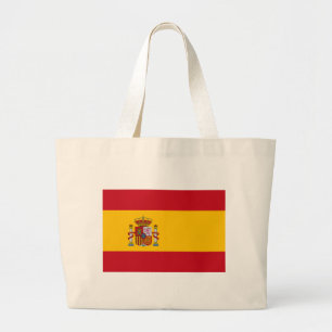 Vlag van Spanje Grote Tote Bag