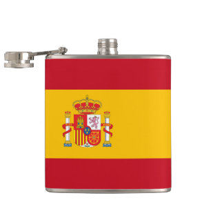 Vlag van Spanje Heupfles