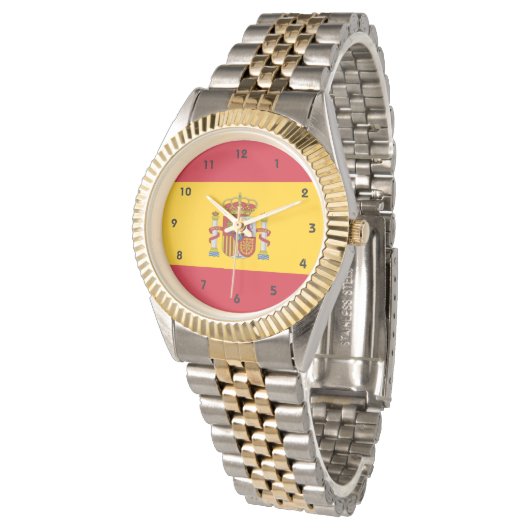 vlag van spanje horloge (Gekanteld)