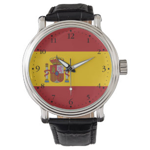 Vlag van Spanje Horloge