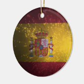 Vlag van Spanje Keramisch Ornament (Links)