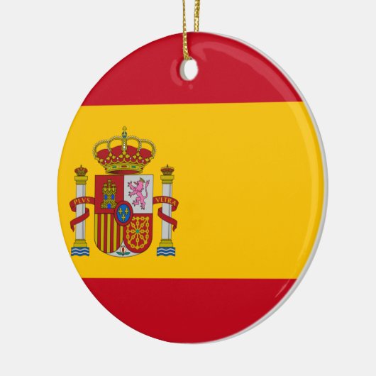 Vlag van Spanje Keramisch Ornament (Links)