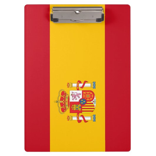 vlag van Spanje Klembord (Voorkant)