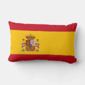 Vlag van Spanje Kussen (Achterkant)