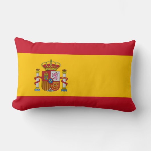 Vlag van Spanje Kussen (Voorkant)