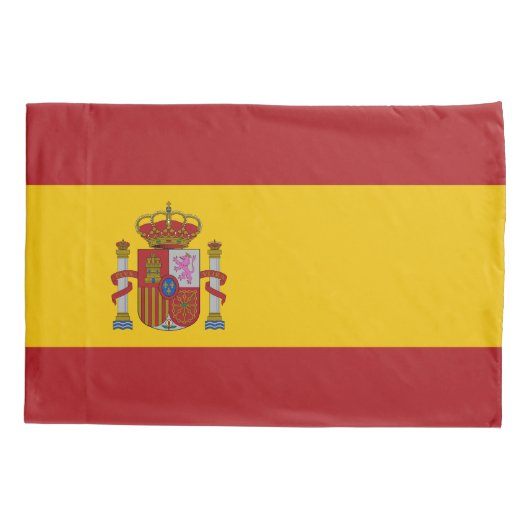Vlag van Spanje Kussensloop (Achterkant)