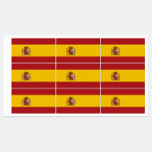 Vlag van Spanje Labels (Vel)