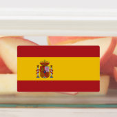 Vlag van Spanje Labels (Aangebracht)