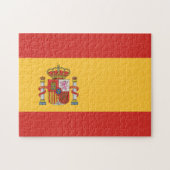 Vlag van Spanje Legpuzzel (Horizontaal)