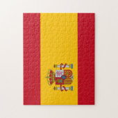 Vlag van Spanje Legpuzzel (Verticaal)