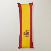 Vlag van Spanje Lichaamskussen (Achterkant (Verticaal))