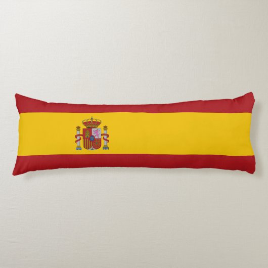 Vlag van Spanje Lichaamskussen (Voorkant)