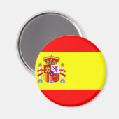 vlag van Spanje Magneet (Voorkant / Achterkant)