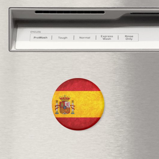 Vlag van Spanje Magneet (Insitu (Vaatwasser))