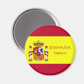 Vlag van Spanje Magneet (Voorkant / Achterkant)
