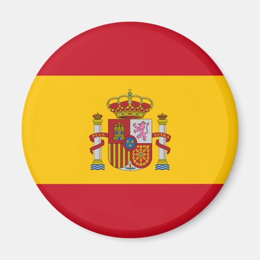 vlag van spanje magneet (Voorkant)