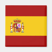 vlag van Spanje Magneet (Voorkant)
