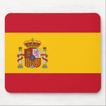 Vlag van Spanje Mousepad Muismat<br><div class="desc">Vlag van Spanje Mousepad</div>